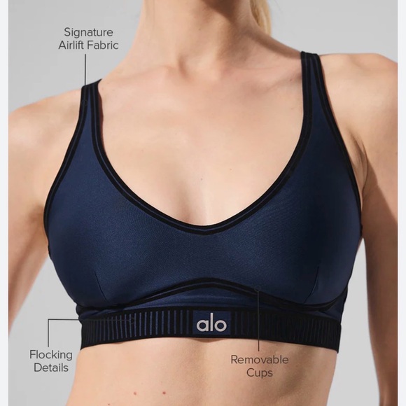 ALO Yoga Other - ✨NWT✨ ALO Yoga Women's Navy Sports Bra size L
